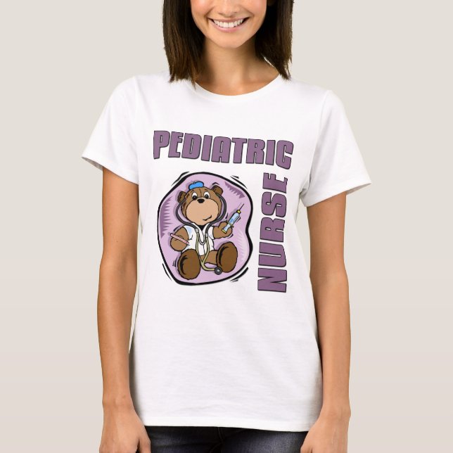 Pädiatrische Krankenschwester T-Shirt (Vorderseite)