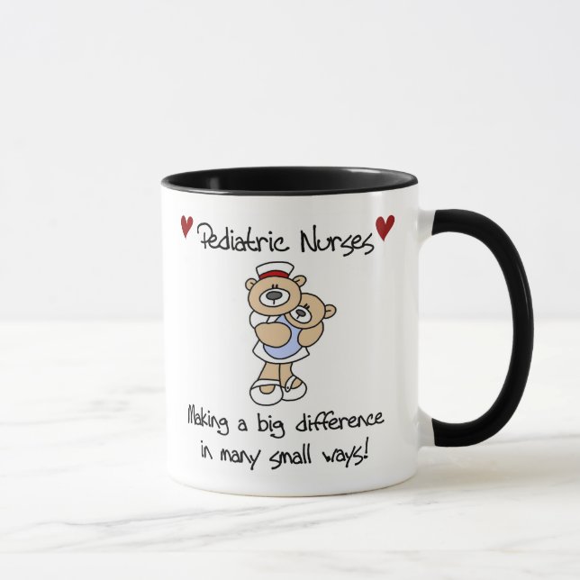 Pädiatrische Krankenschwester-Tasse Tasse (Rechts)