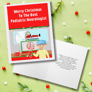 Pädiatrische Neurologe Frohe Weihnachtsfeier in MR Karte