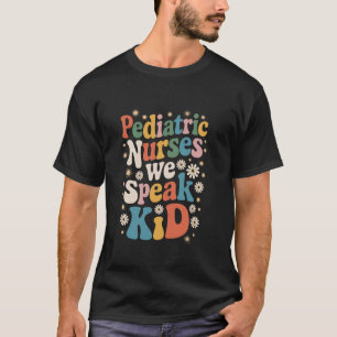 Pädiatrische Pflege Peds-Krankenschwester-Design f T-Shirt