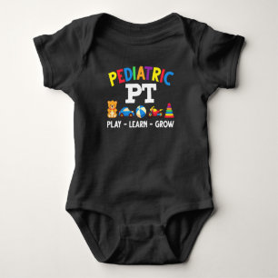 Pädiatrische PT Kinder Physikalische Therapie Pädi Baby Strampler