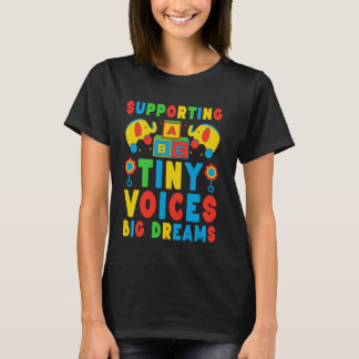 Pädiatrische Sprachtherapie SLP Sprachpathologe T-Shirt