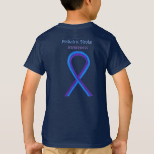 Pädiatrische Stroke Awareness Ribbon angepasstes T-Shirt