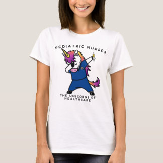Pädiatrisches Krankenschwester-Einhorn T-Shirt