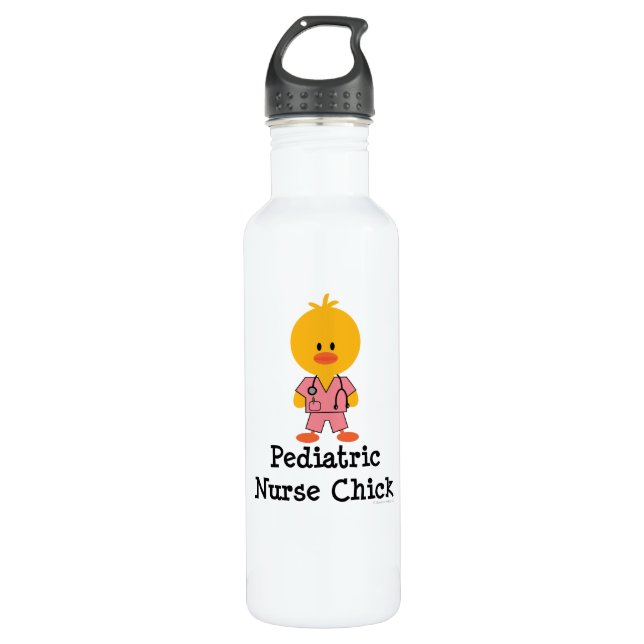 Pädiatrisches Krankenschwester-Küken Trinkflasche (Vorderseite)