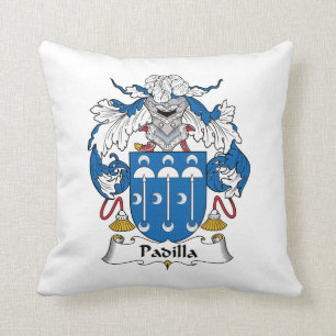 Padilla Familienwappen Kissen