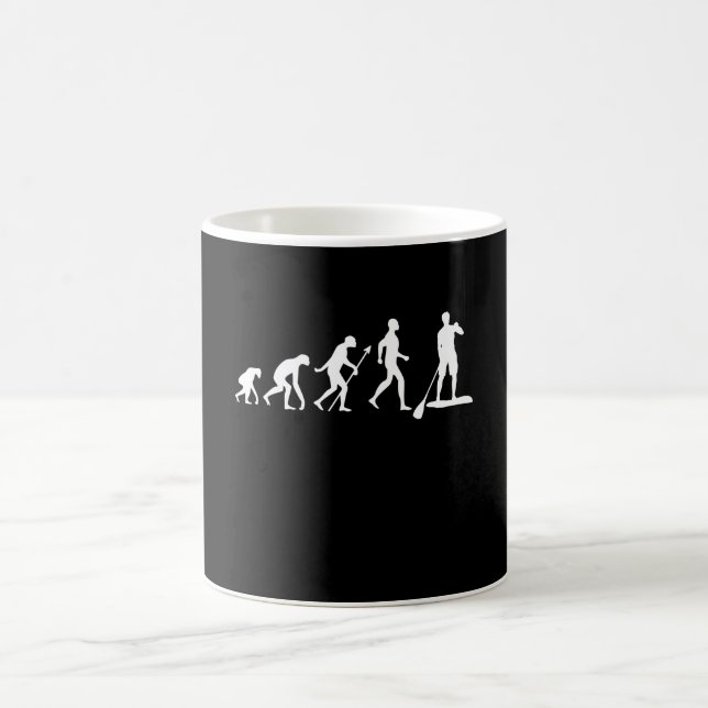 Padleboarding Funny Paddle Board Geschenk Kaffeetasse (Mittel)