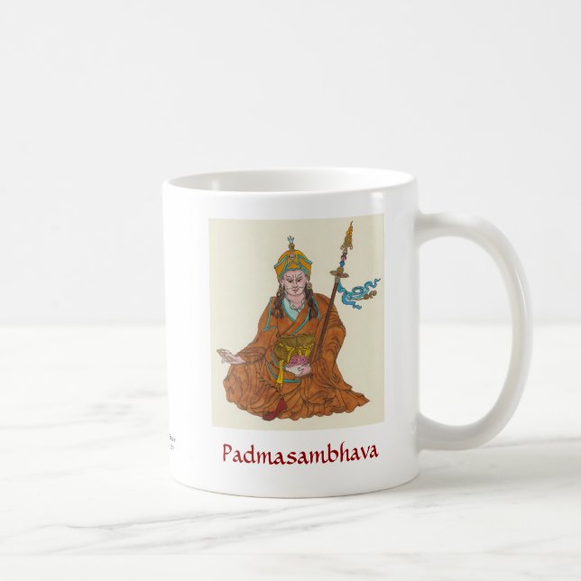 Padmasambhava (Guru Rinpoche) Kaffeetasse (Rechts)