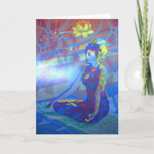 padmasana 2011 numérique comme carte de voeux