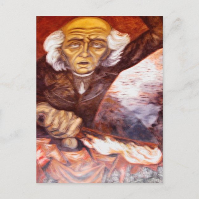 "Padre Miguel Hidalgo" Jose Clemente Orozco Postkarte (Vorderseite)