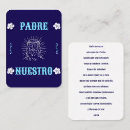 Padre Nuestro Gebetskarte – Spanisches Vaterunser Platzkarte
