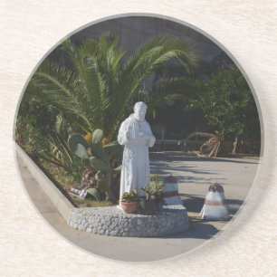 Padre Pio Getränkeuntersetzer