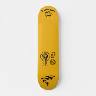 Padre Pio Skateboard, 7¾ Zoll Deck Skateboard