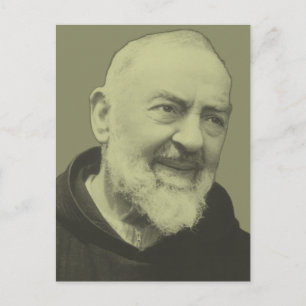 Padre Pio von Pietrelcina Franziskaner-Kapuziner-M Postkarte
