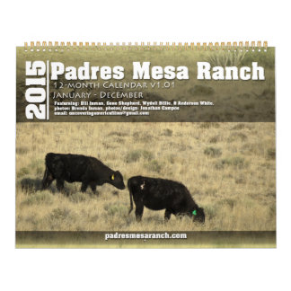 Padres Mesa Ranch Kalender 2015 Jan. - Dez. v1.0.1