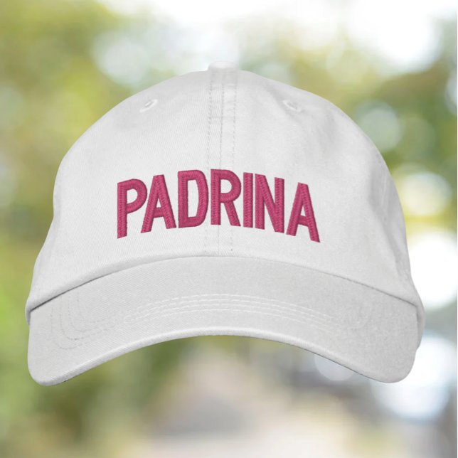 Padrino (Pate.) bestickte Verschlusskappe Bestickte Baseballkappe (Von Creator hochgeladen)