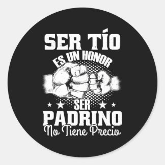 Padrino Runder Aufkleber