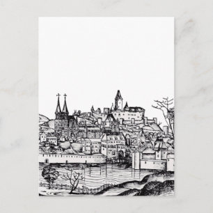 Padua mittelalterliche Stadt in Venetien, Nordital Postkarte