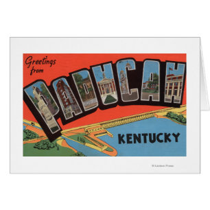 Paducah, Kentucky - Große Buchstabenszenen
