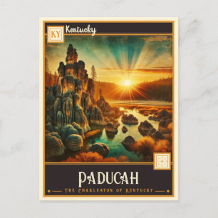 Paducah, Kentucky   VINTAG Postkarte