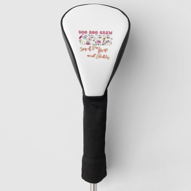 Paediactric Nurse Fun Halloween Design Essential T Golf Headcover (Vorderseite)