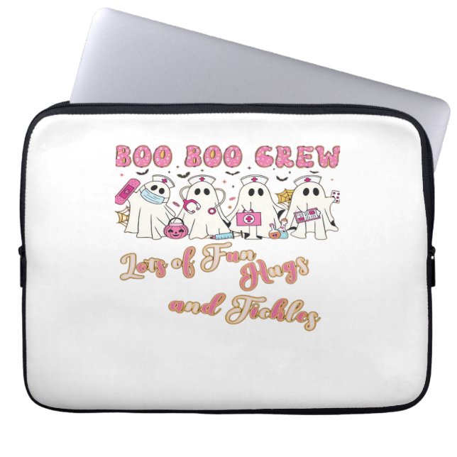 Paediactric Nurse Fun Halloween Design Essential T Laptopschutzhülle (Vorderseite)