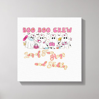 Paediactric Nurse Fun Halloween Design Essential T Leinwanddruck