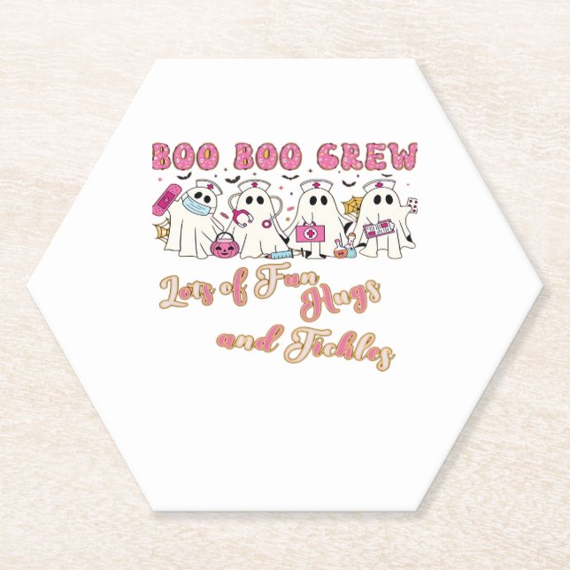 Paediactric Nurse Fun Halloween Design Essential T Untersetzer (Vorderseite)