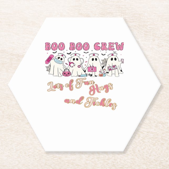 Paediactric Nurse Fun Halloween Design Essential T Untersetzer (Vorderseite)