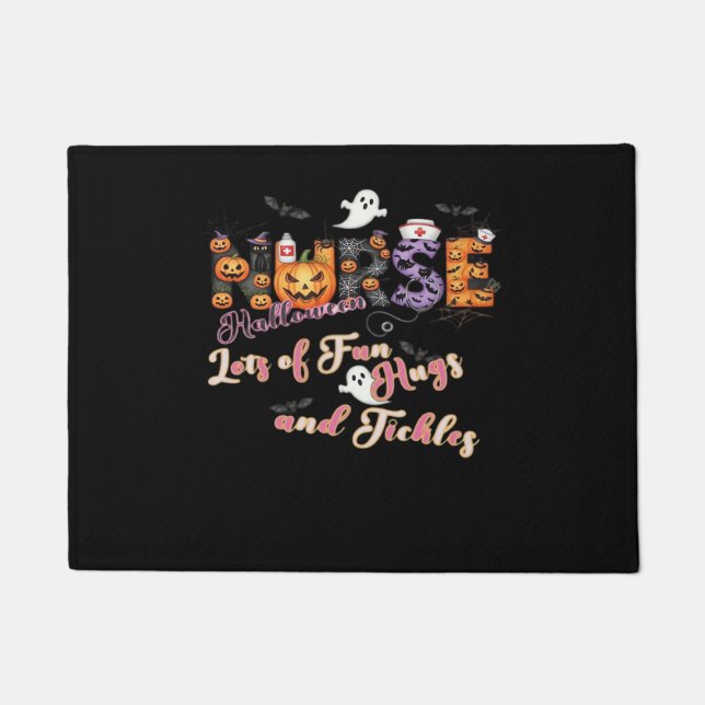 Paediactrics Nurse Fun Halloween Design Essential Fußmatte (Vorderseite)