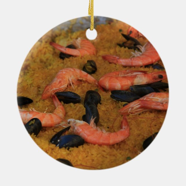Paella Christmas Ornament (Hinten)