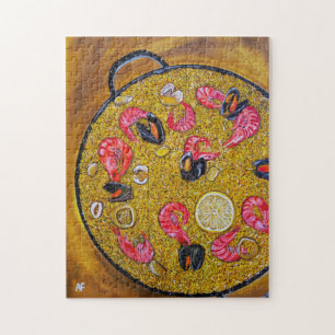 Paella De Marisco Gemälde von Alfred Fox