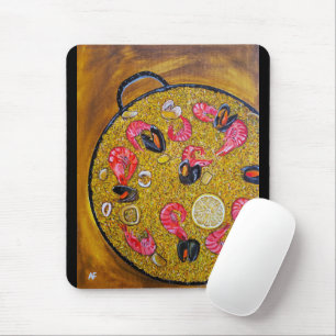 Paella De Marisco Gemälde von Alfred Fox Mousepad