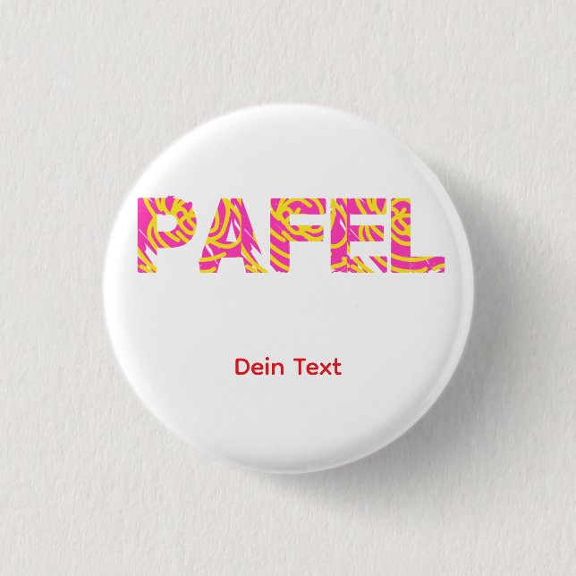 Pafel  button (Vorderseite)
