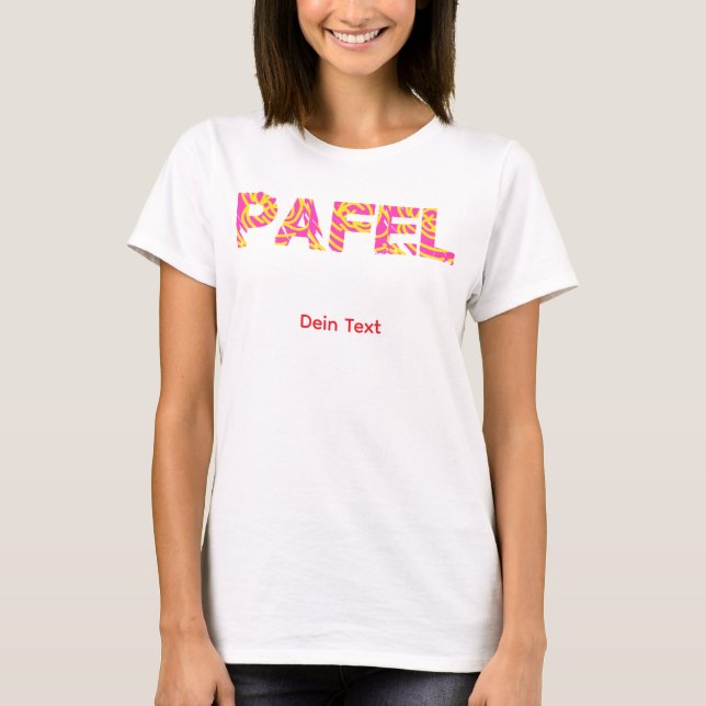 Pafel  T-Shirt (Vorderseite)