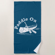 Pagaie En Perte De Design - Serviette De Plage