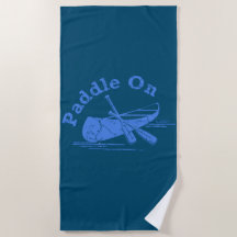 Pagaie En Perte De Design - Serviette De Plage