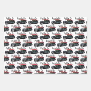 Pagaie Sur Voiture Classique Conception - Papier E