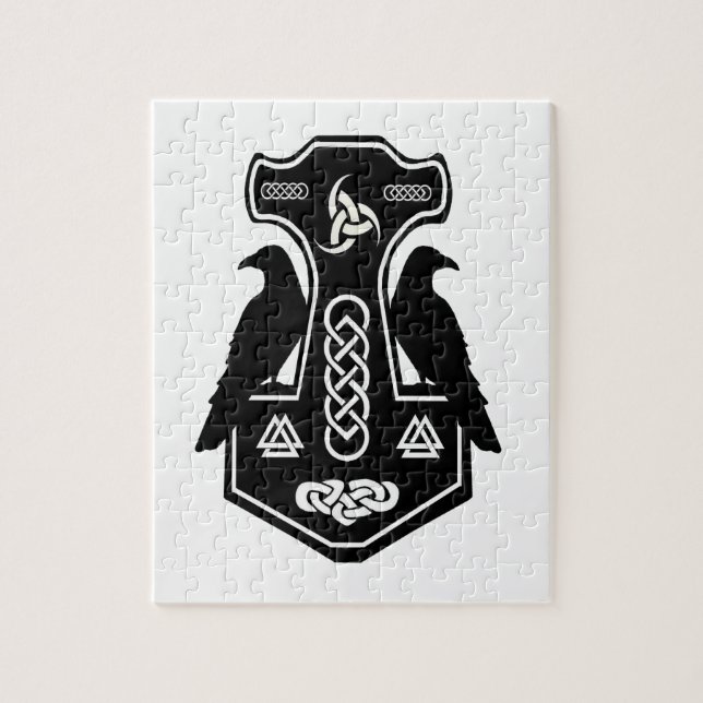 Pagan Celtic Norse Thors Hammer (Vertikal)