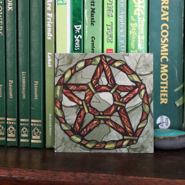 Pagan Druid Pentagram Kunst, Dichtung und Musik Poster (Von Creator hochgeladen)