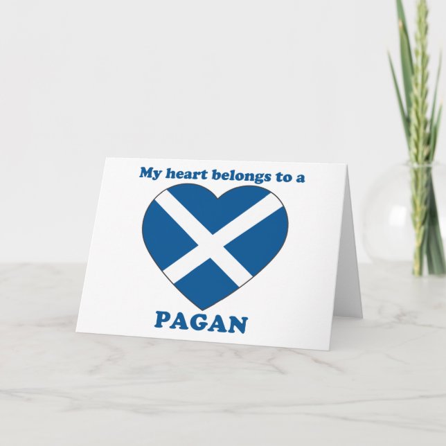 Pagan Feiertagskarte (Vorderseite)