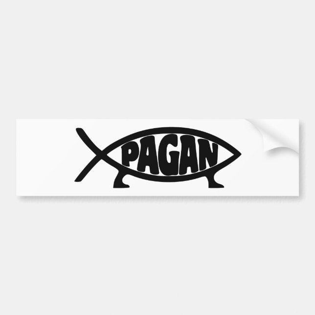 Pagan_fish_ROF Autoaufkleber (Vorne)