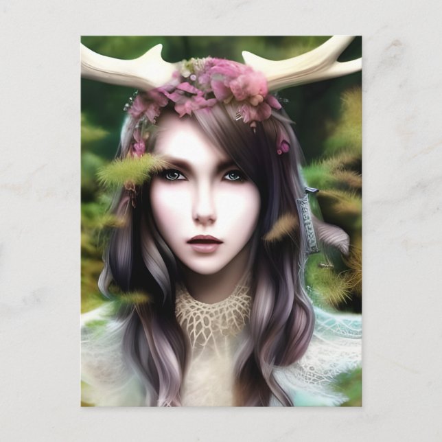 Pagan Goddess Postkarte (Vorderseite)