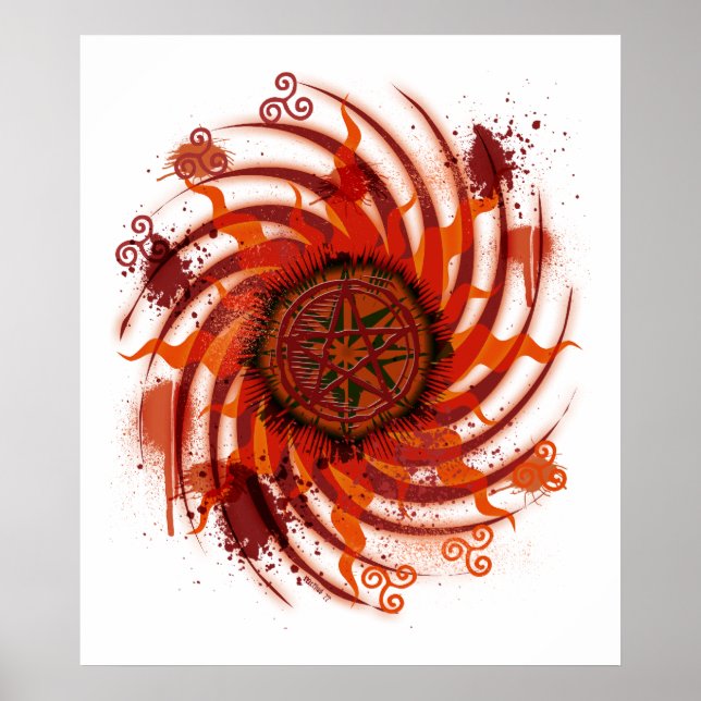 Pagan Graphic 01 Poster (Vorne)