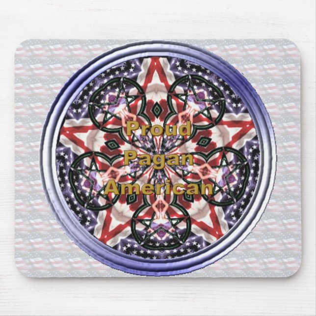 Pagan_Patriot Mousepad (Vorne)