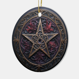 Pagan Pentagram Ornament
