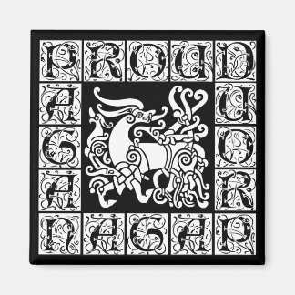 Pagan Stag Magnet