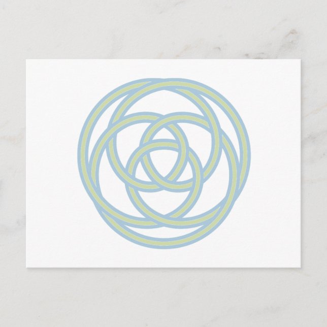 Pagan Symbols Postkarte (Vorderseite)