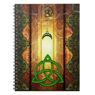 Pagan Tome Dark Magic Zaubers Wiccan & Witchcraft  Notizblock