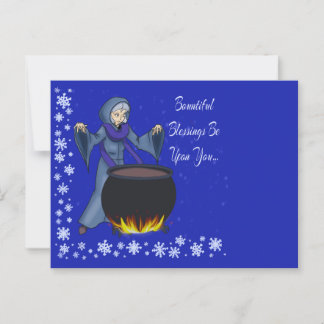 Pagan Winter Greetings Postkarte